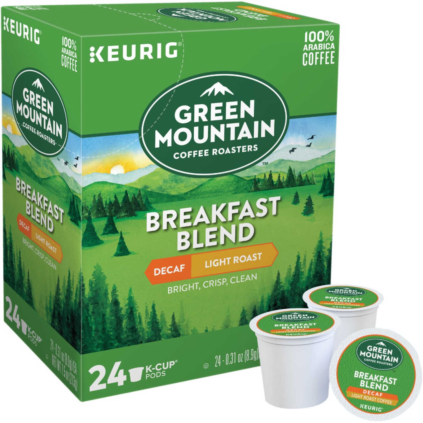 Keurig Green Mountain Coffee Roasters Breakfast Blend K-Cup (24-Pack) Image 1