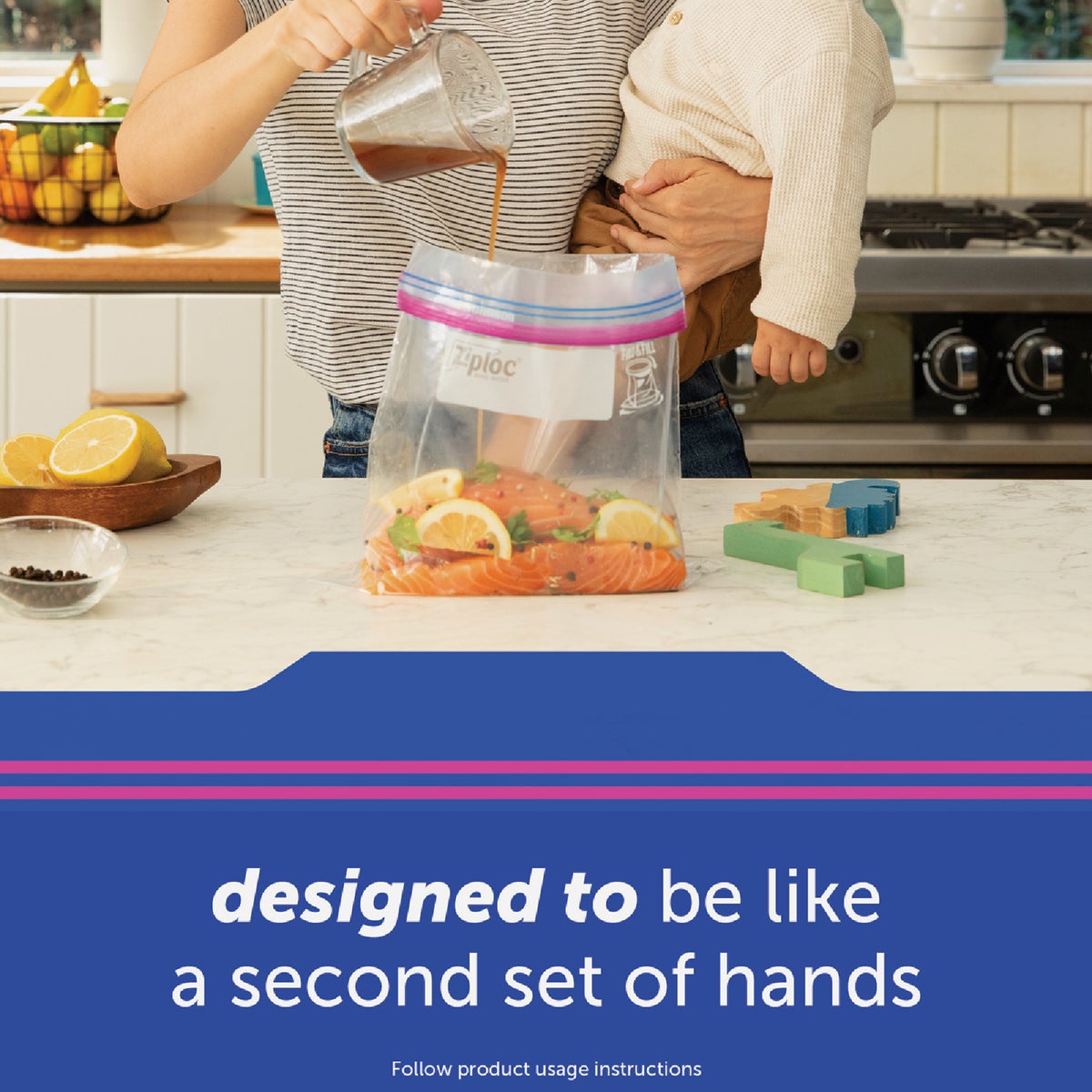 Ziploc Qt. Food Storage Bag (48-Count) Image 3