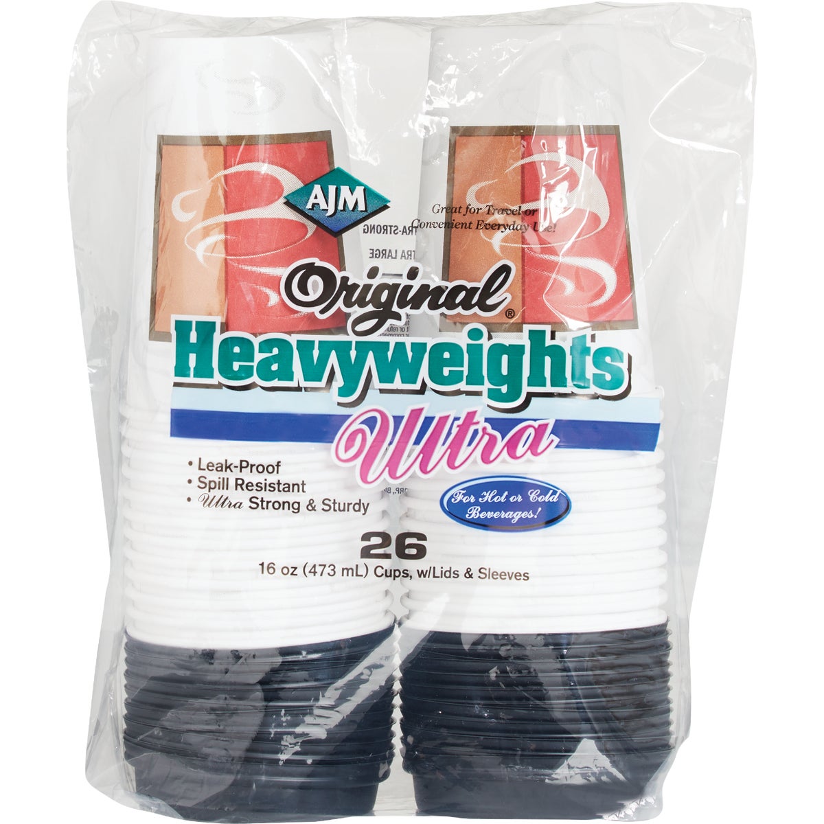 AJM Original Heavyweights Ultra Beverage Cup (26-Count) Image 2