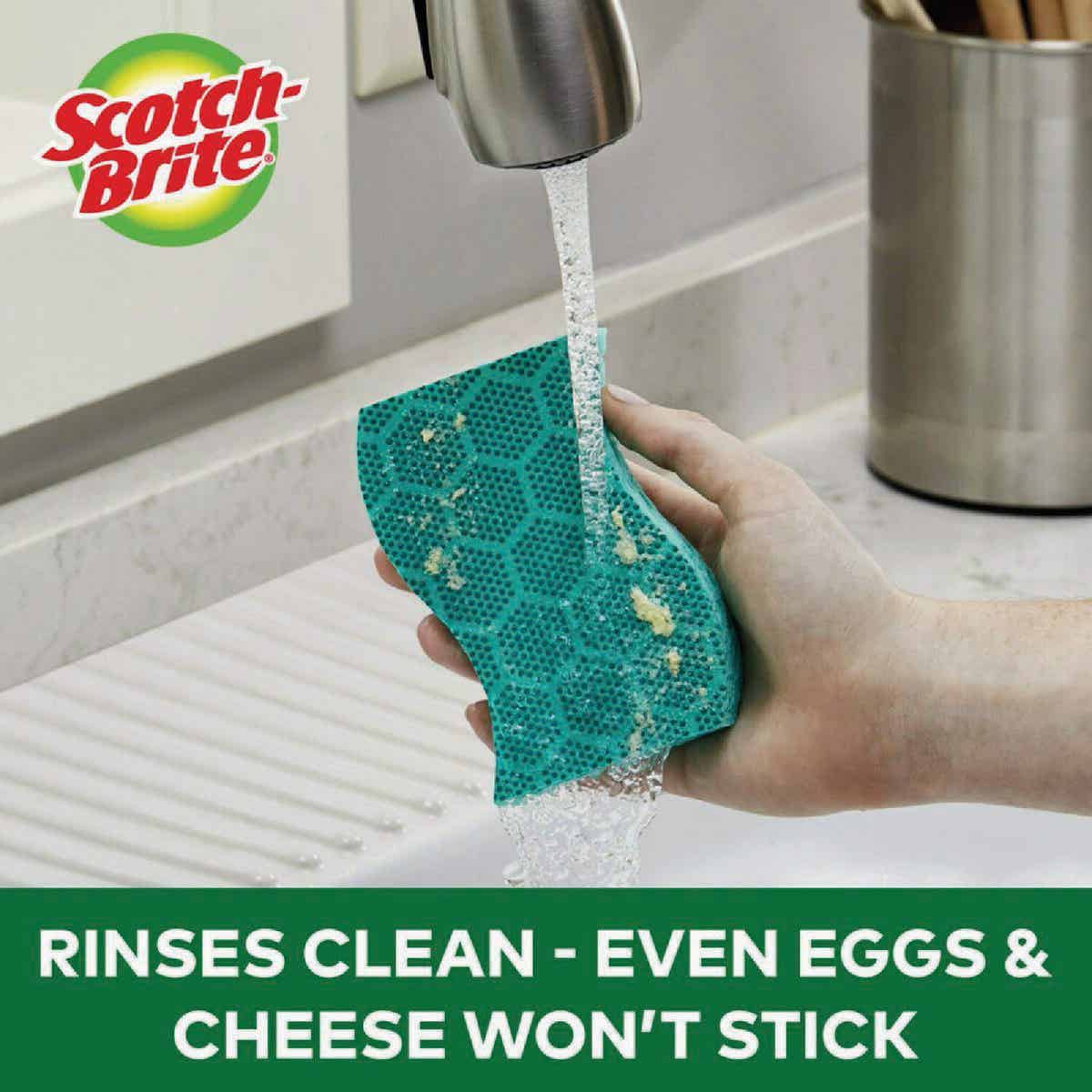 Scotch-Brite Stay Fresh Heavy Duty Scrub Dots Sponge (3-Pack) Image 2