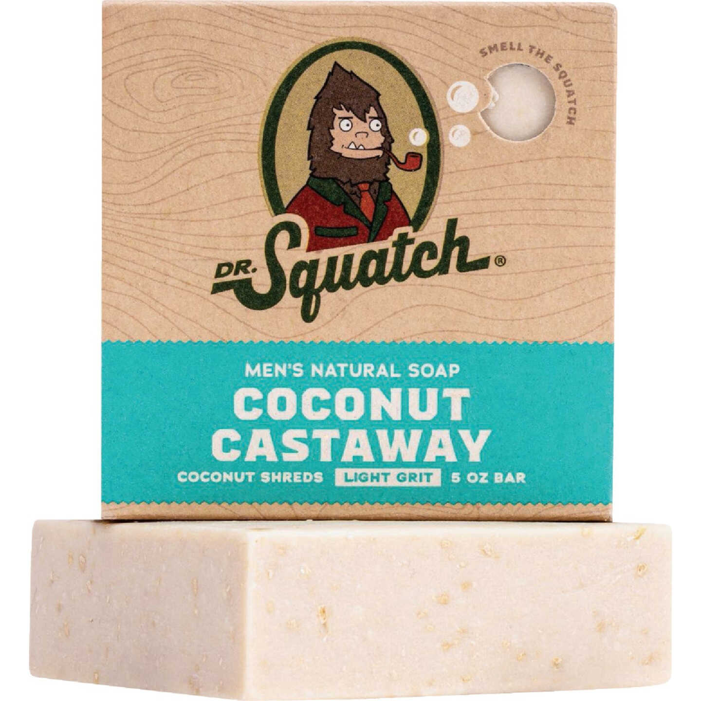 Dr. Squatch 5 Oz. Coconut Castaway Scent Bar Soap Image 1