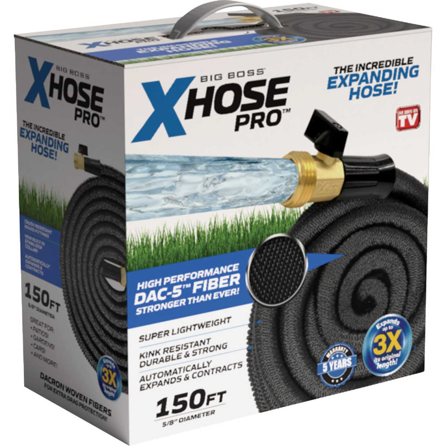 Big Boss XHose Pro 5/8 In. x 150 Ft. Garden Hose Image 5