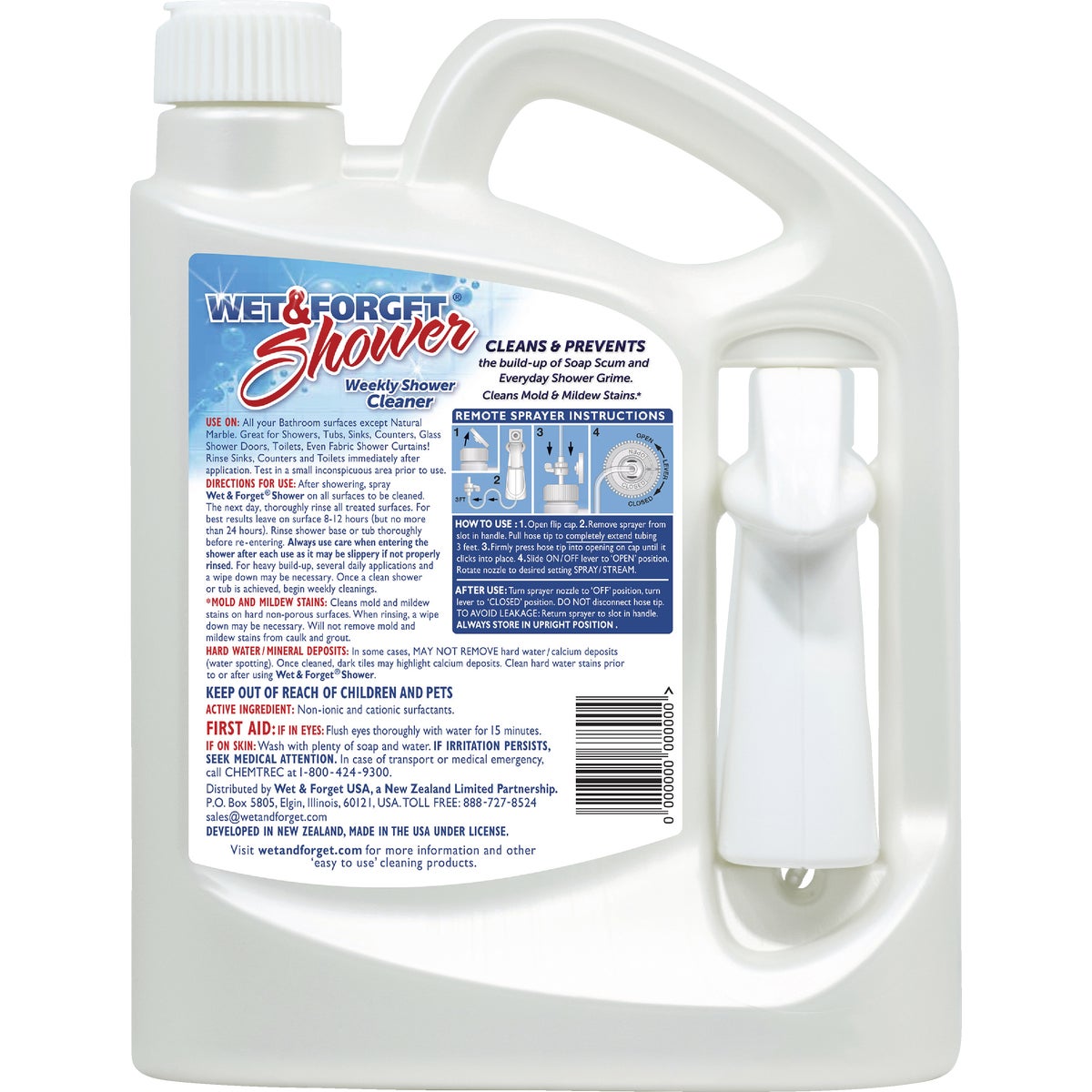 Wet & Forget 64 Oz. Fresh Scent Weekly Shower Cleaner Image 2
