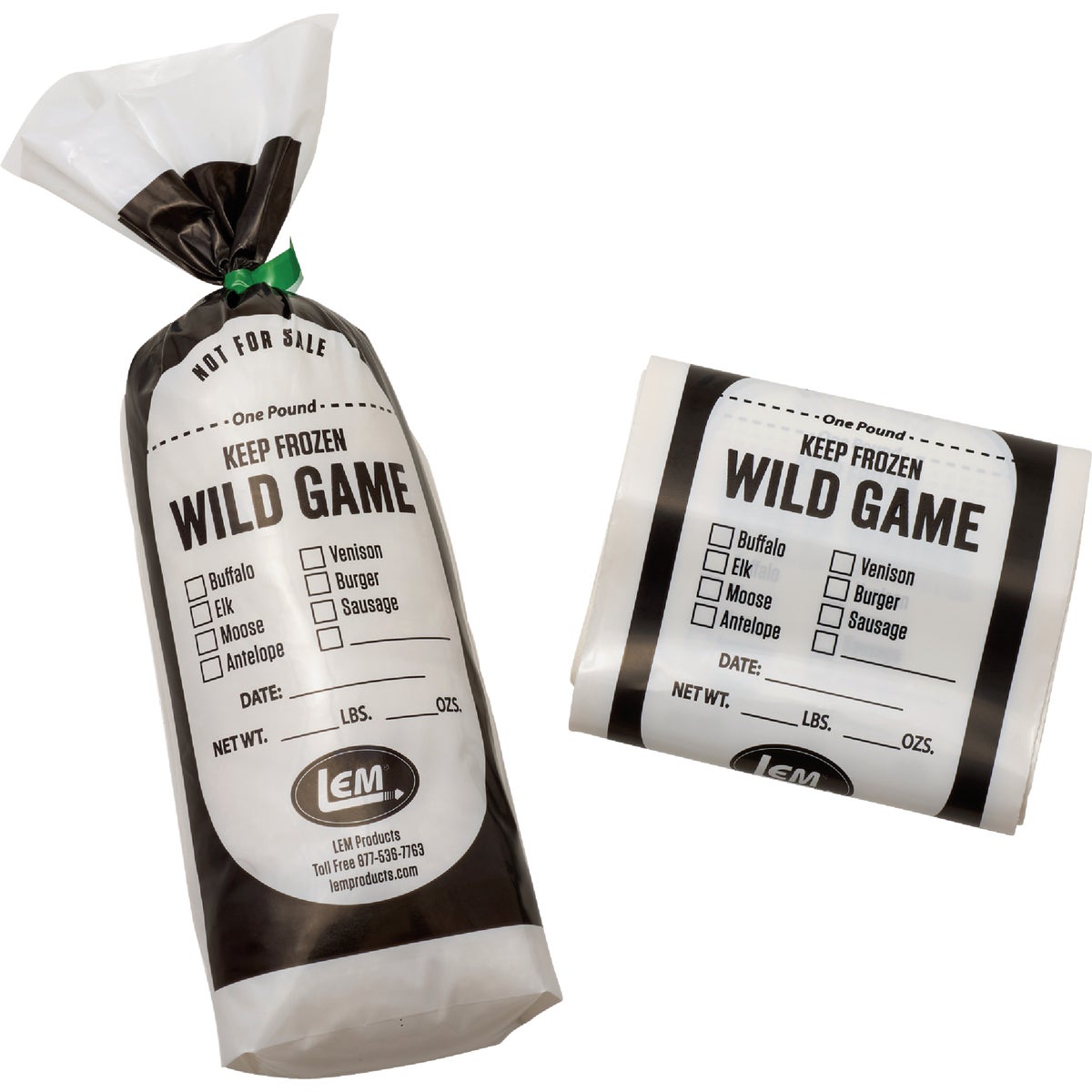 LEM 1 Lb. Wild Game Bags (25-Count)