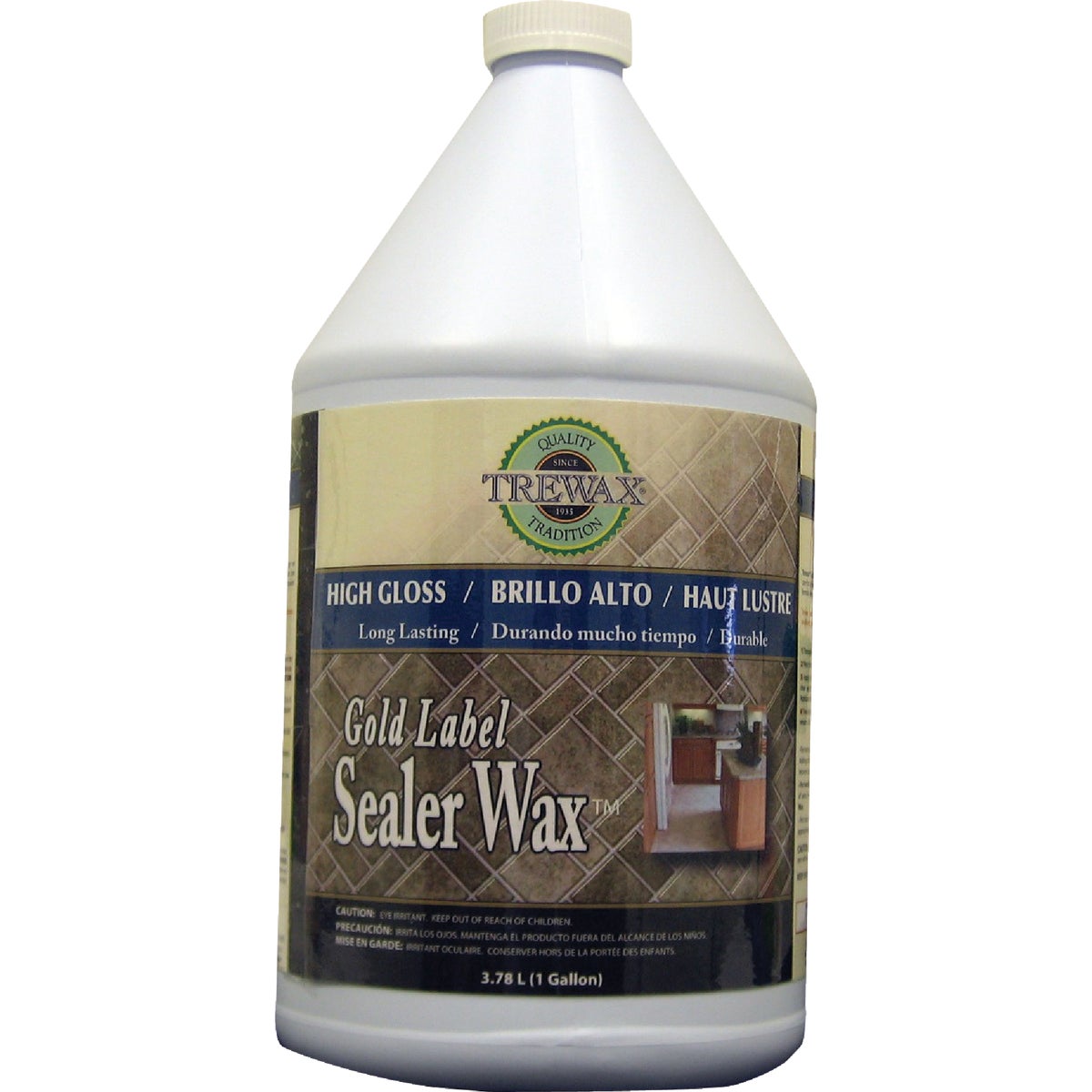 TreWax 1 Gal. Gold Label Wax Sealer Image 1