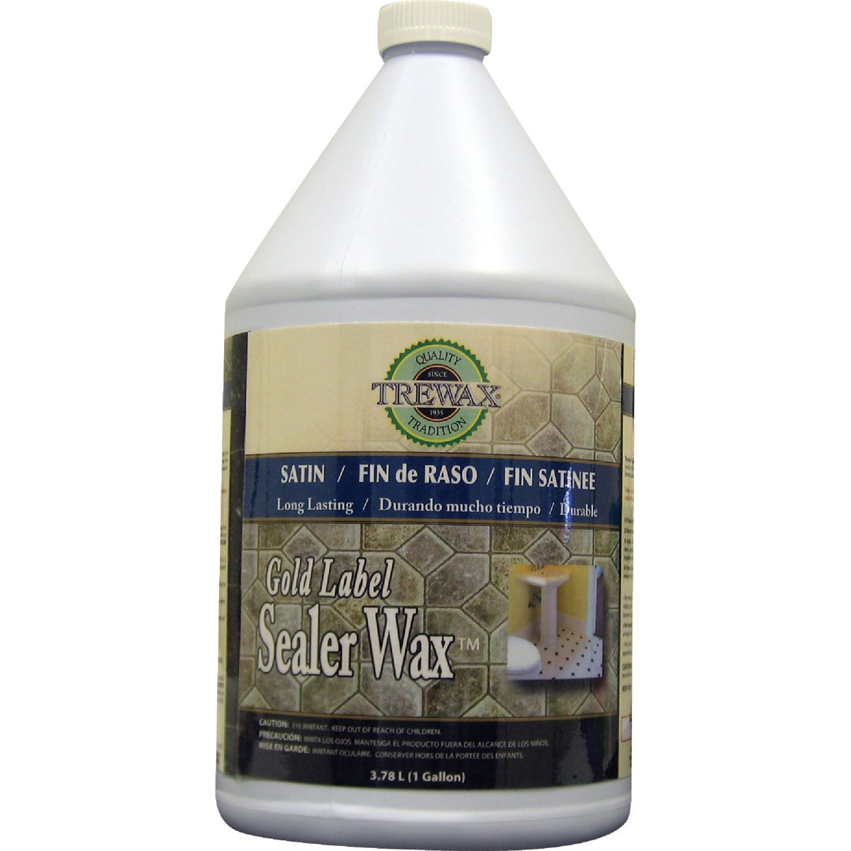TreWax 1 Gal. Gold Label Wax Finish Image 1