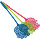 Smart Savers 5 In. x 4.7 In. Plastic Fly Swatter (3-Pack) Image 2