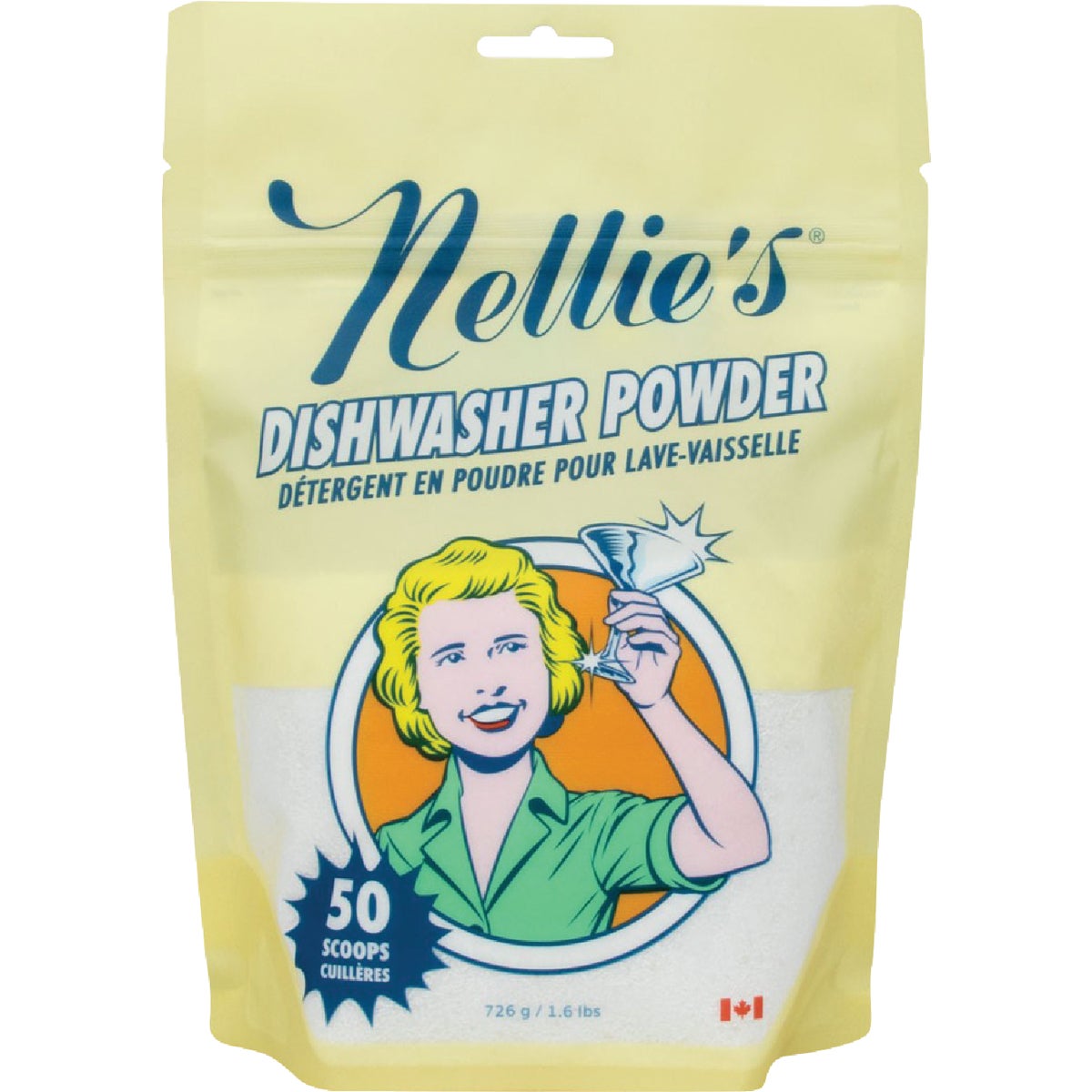 Nellie's 1.6 Lb. Powder Dishwasher Detergent