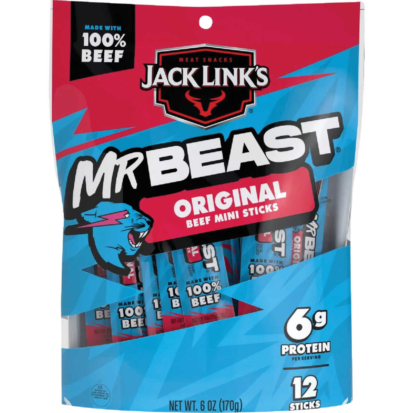 Jack Link's 6 Oz. Original Beef Sticks (12-Pack) Image 1