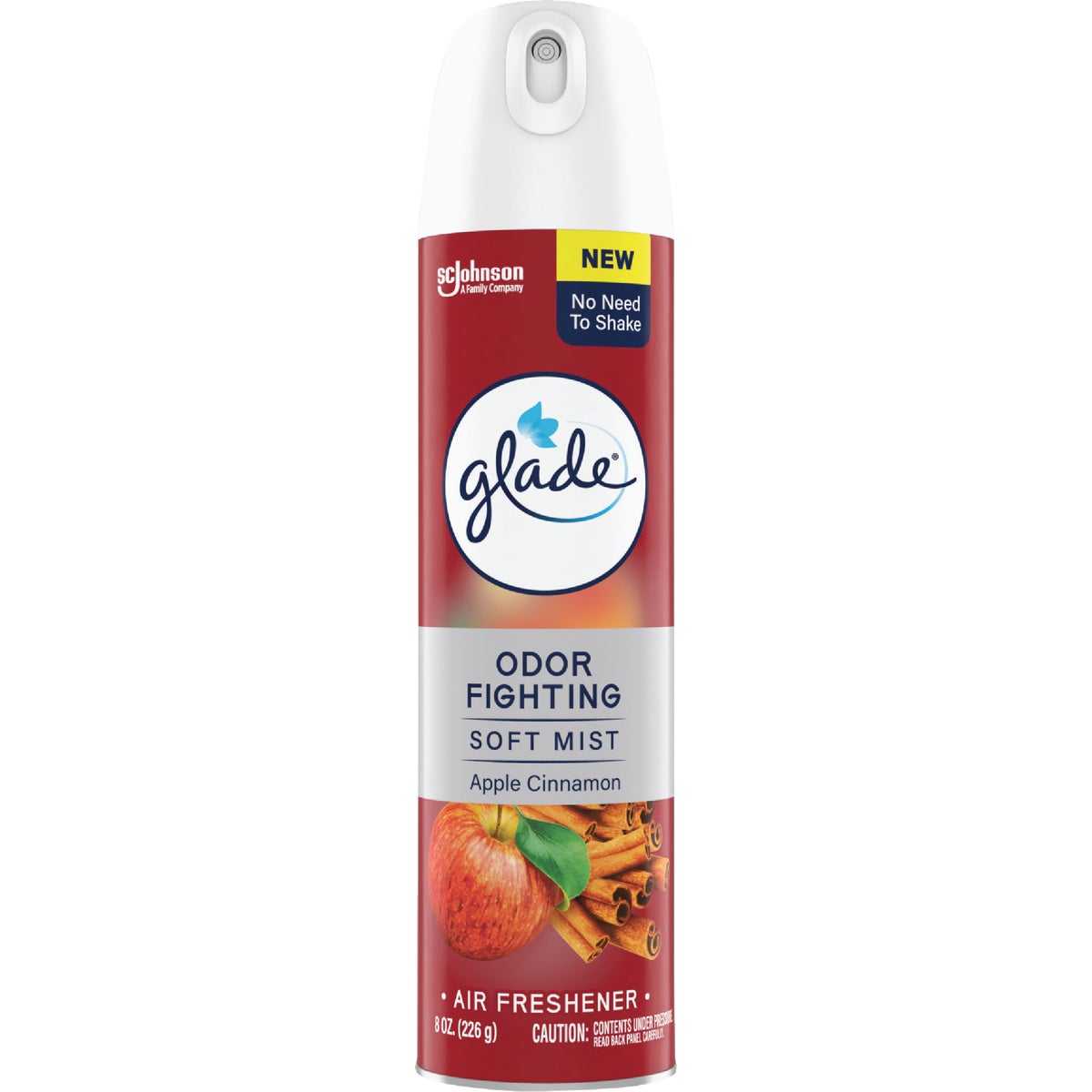 Glade 2X Fragrance 8 Oz. Apple Cinnamon Spray Air Freshener