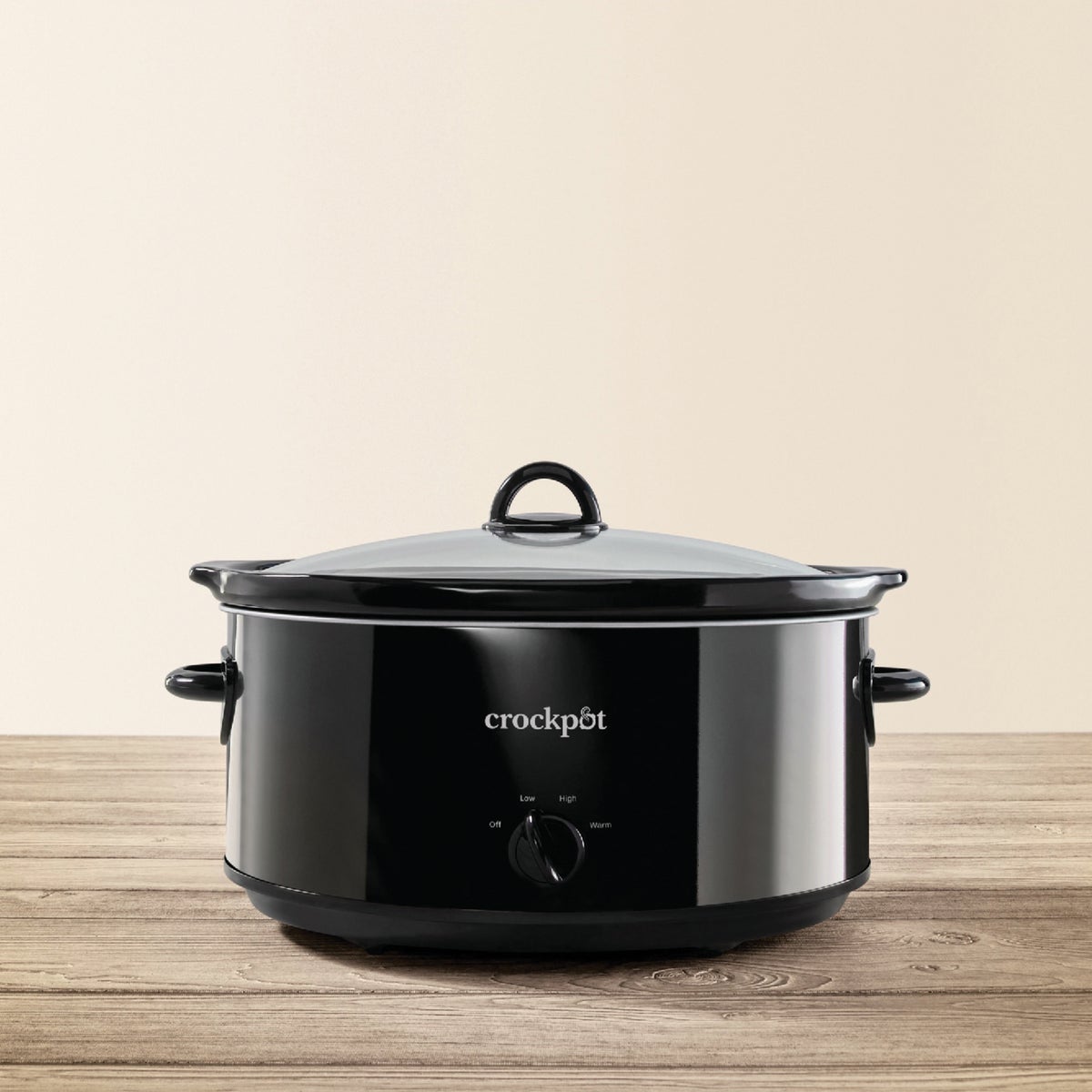 Crock-Pot 8 Qt. Black Manual Slow Cooker Image 4