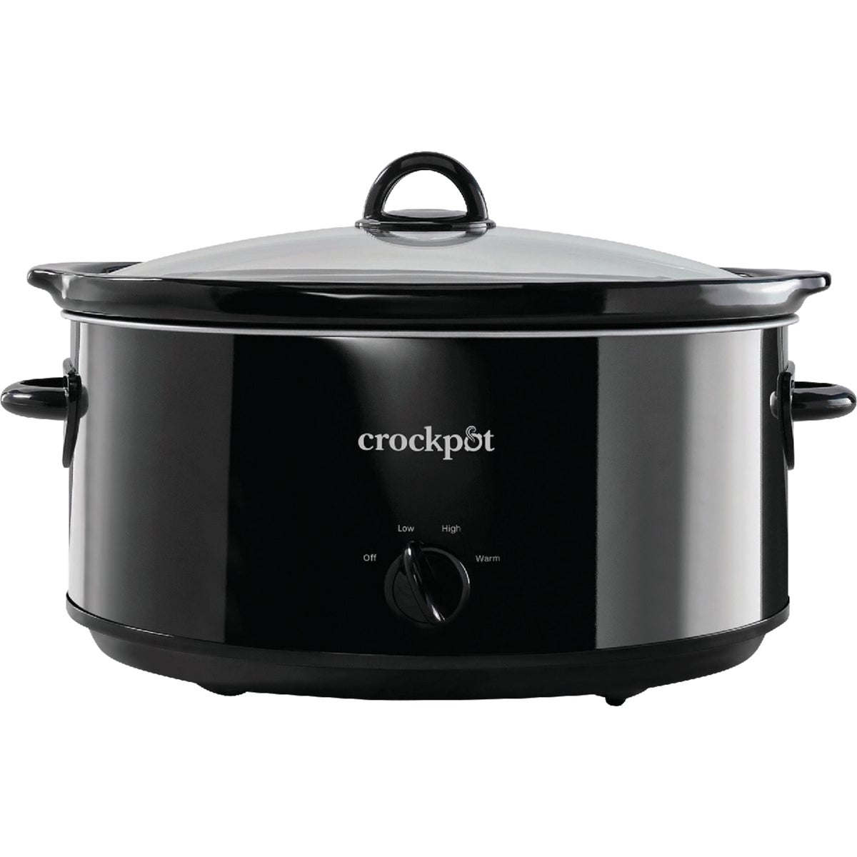 Crock-Pot 8 Qt. Black Manual Slow Cooker