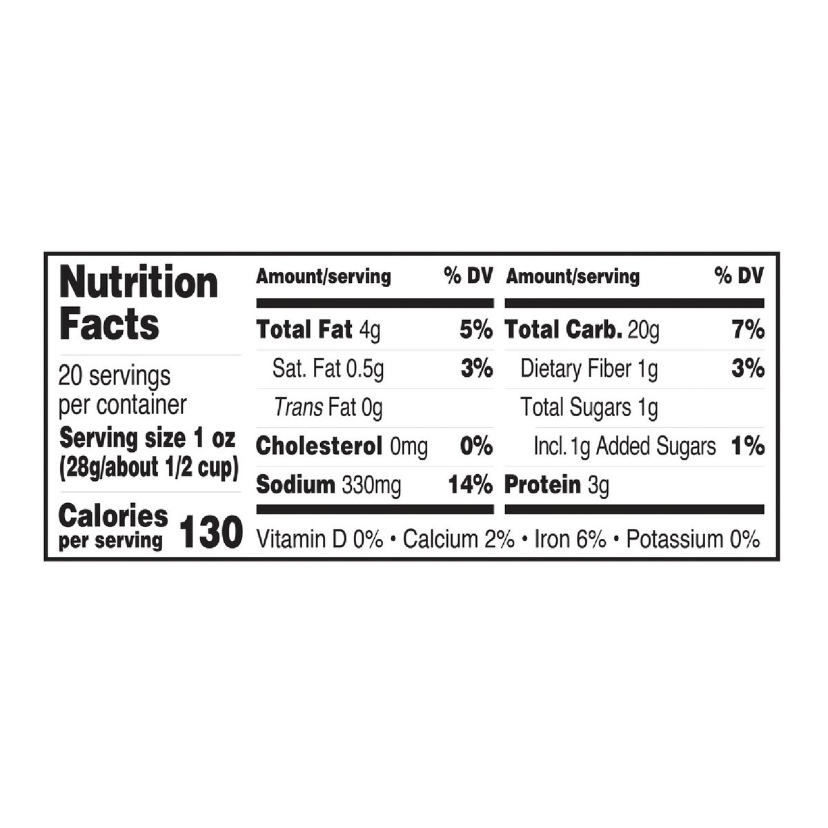 UTZ 20 Oz. Pub Mix Image 2