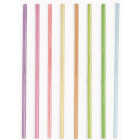 Kikkerland 8 In. Rainbow Reusable Straws (24-Pack) Image 1