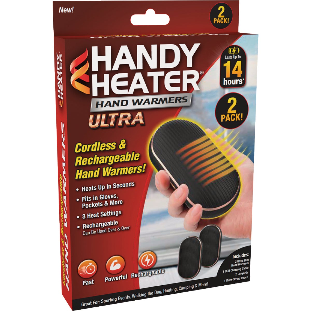 Handy Heater Ultra Hand Warmer (2-Pack)