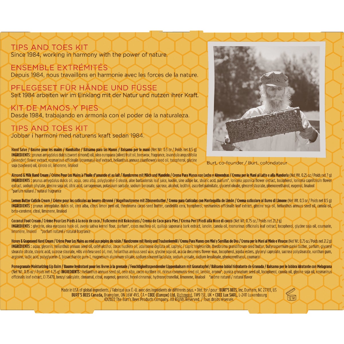 Burt's Bees Tips & Toes Kit (6-Count) Image 6