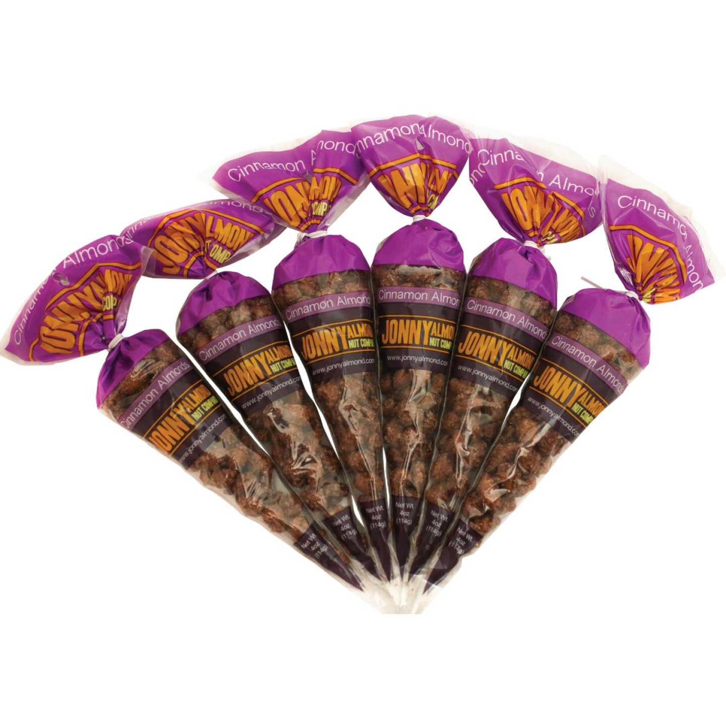 Jonny Almond 4 Oz. Cinnamon Almonds Image 1