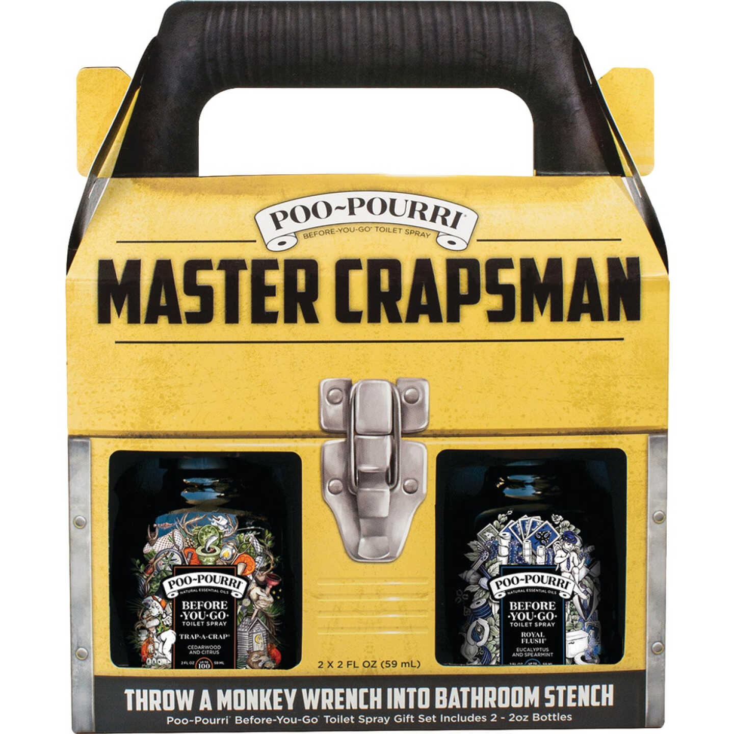Poo-Pourri Master Crapsman Deodorizer Gift Set (2-Piece) Image 1