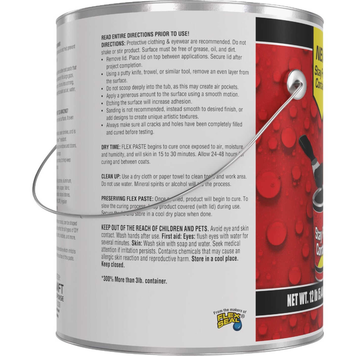 Flex Paste MAX 12 Lb. Black Sealer Image 5