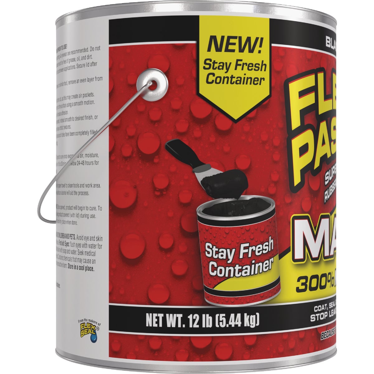 Flex Paste MAX 12 Lb. Black Sealer Image 4
