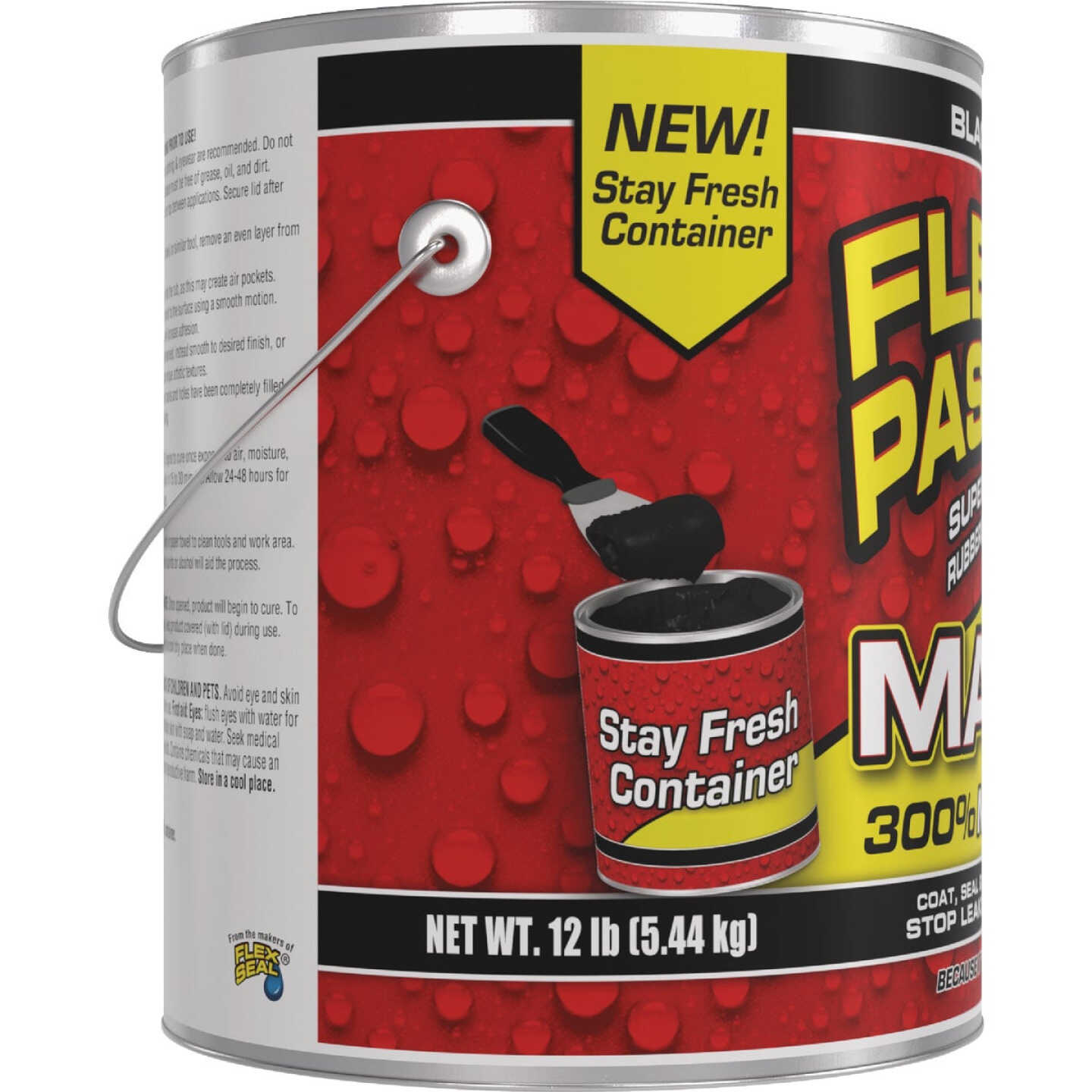 Flex Paste MAX 12 Lb. Black Sealer Image 4