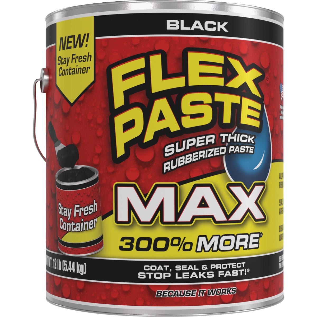 Flex Paste MAX 12 Lb. Black Sealer