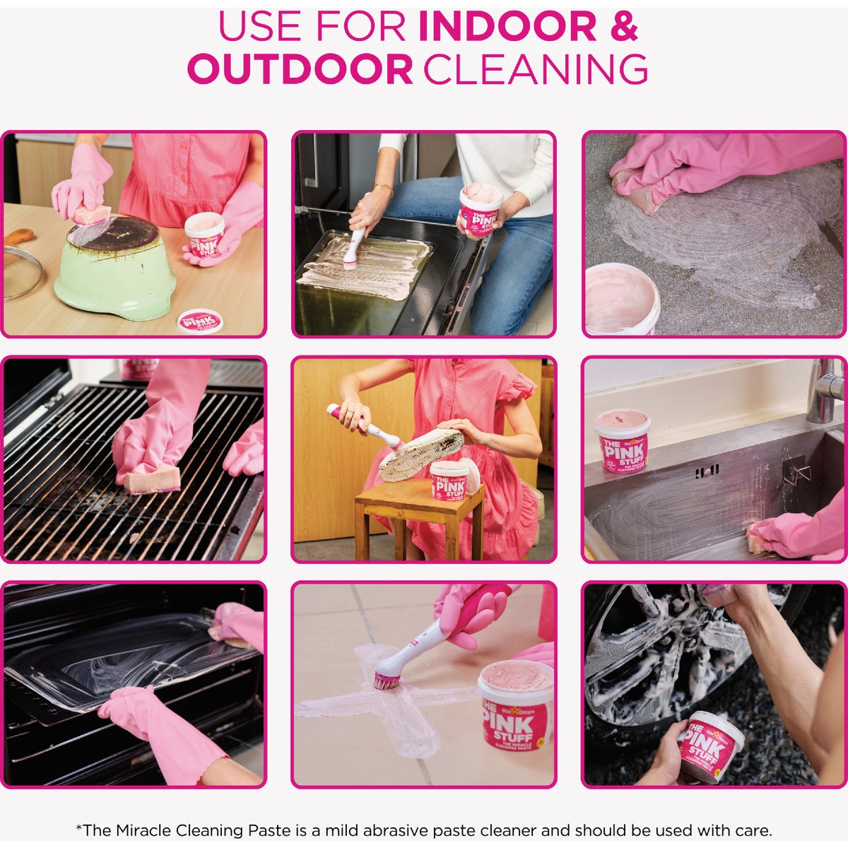 The Pink Stuff 17.6 Oz. Miracle All Purpose Cleaning Paste Image 5