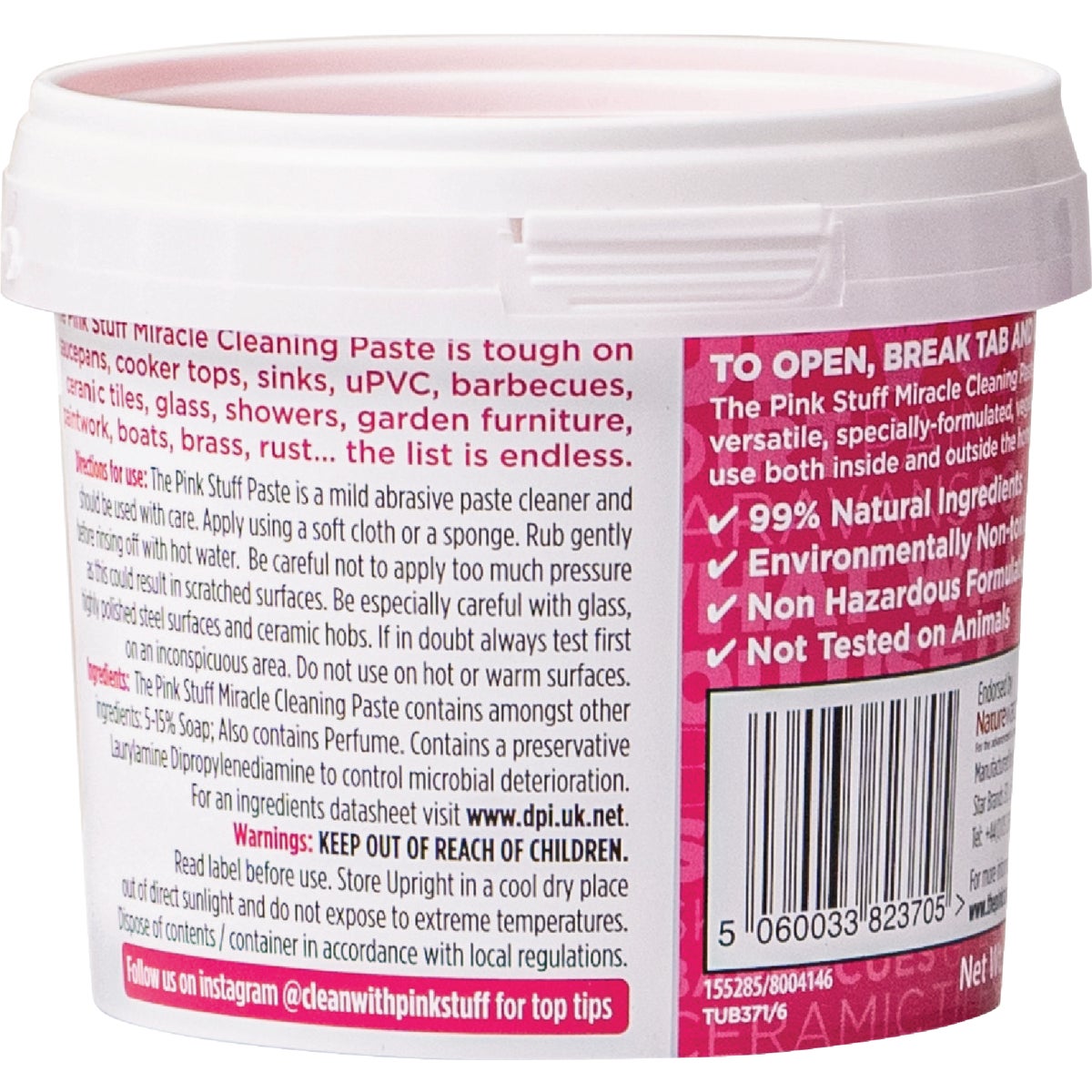 The Pink Stuff 17.6 Oz. Miracle All Purpose Cleaning Paste Image 6