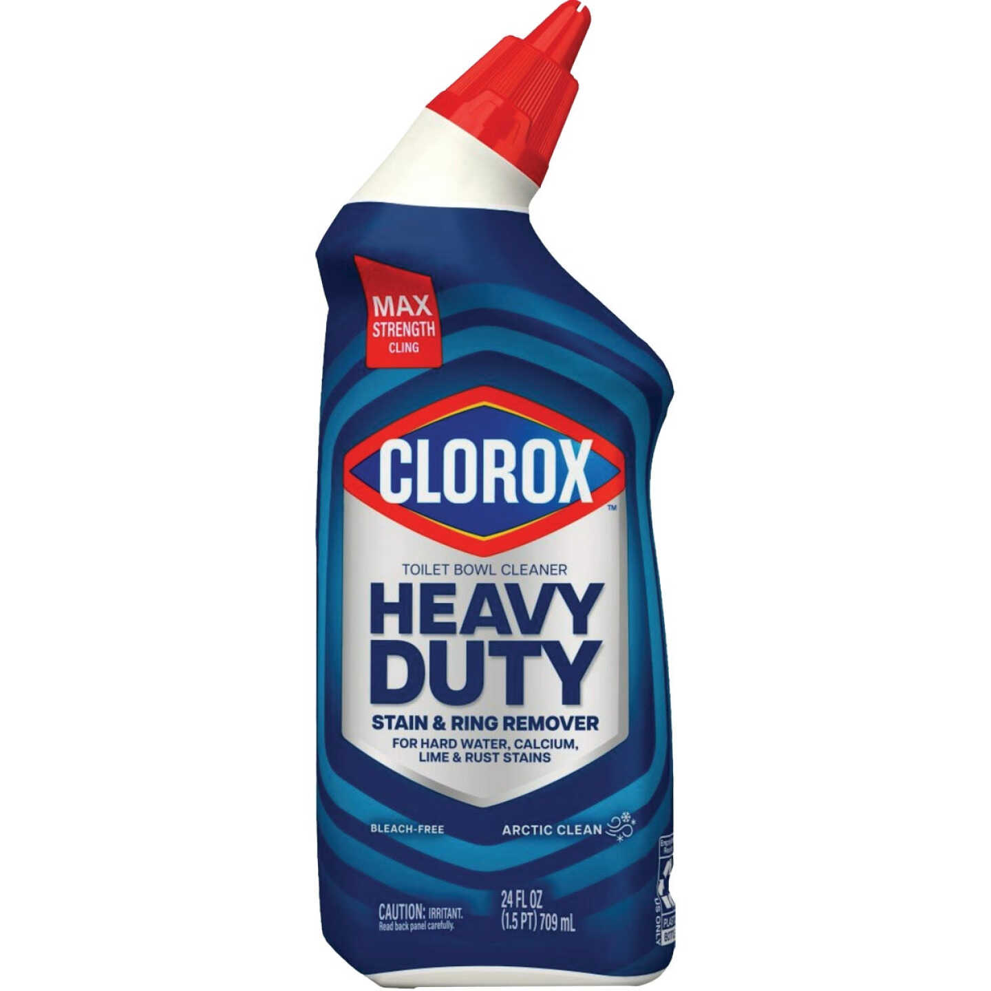 Clorox 24 Oz. Heavy Duty Bleach Free Stain Remover Toilet Bowl Cleaner, Arctic Clean Image 1