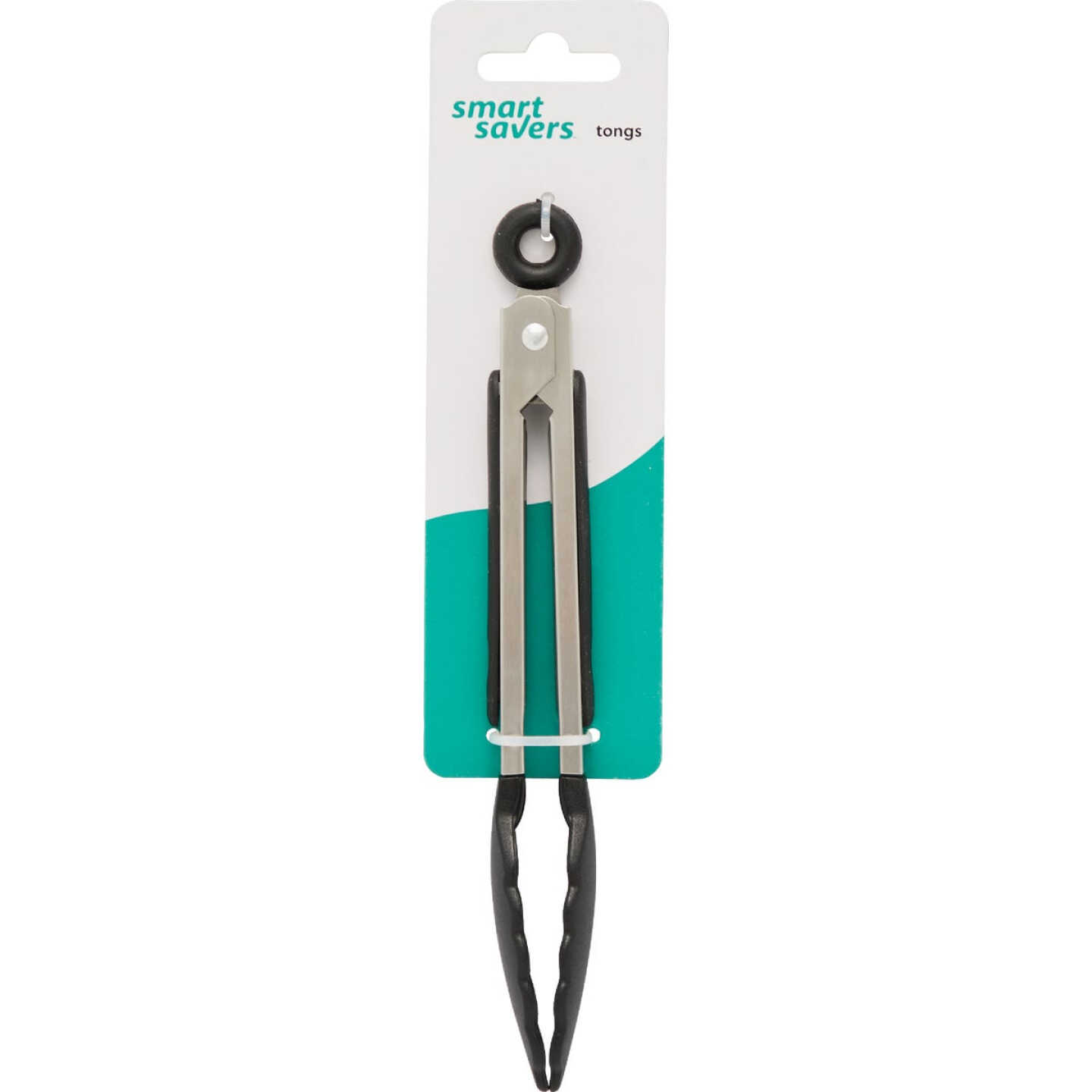 Smart Savers 8 In. Silicone Locking Tongs Image 1