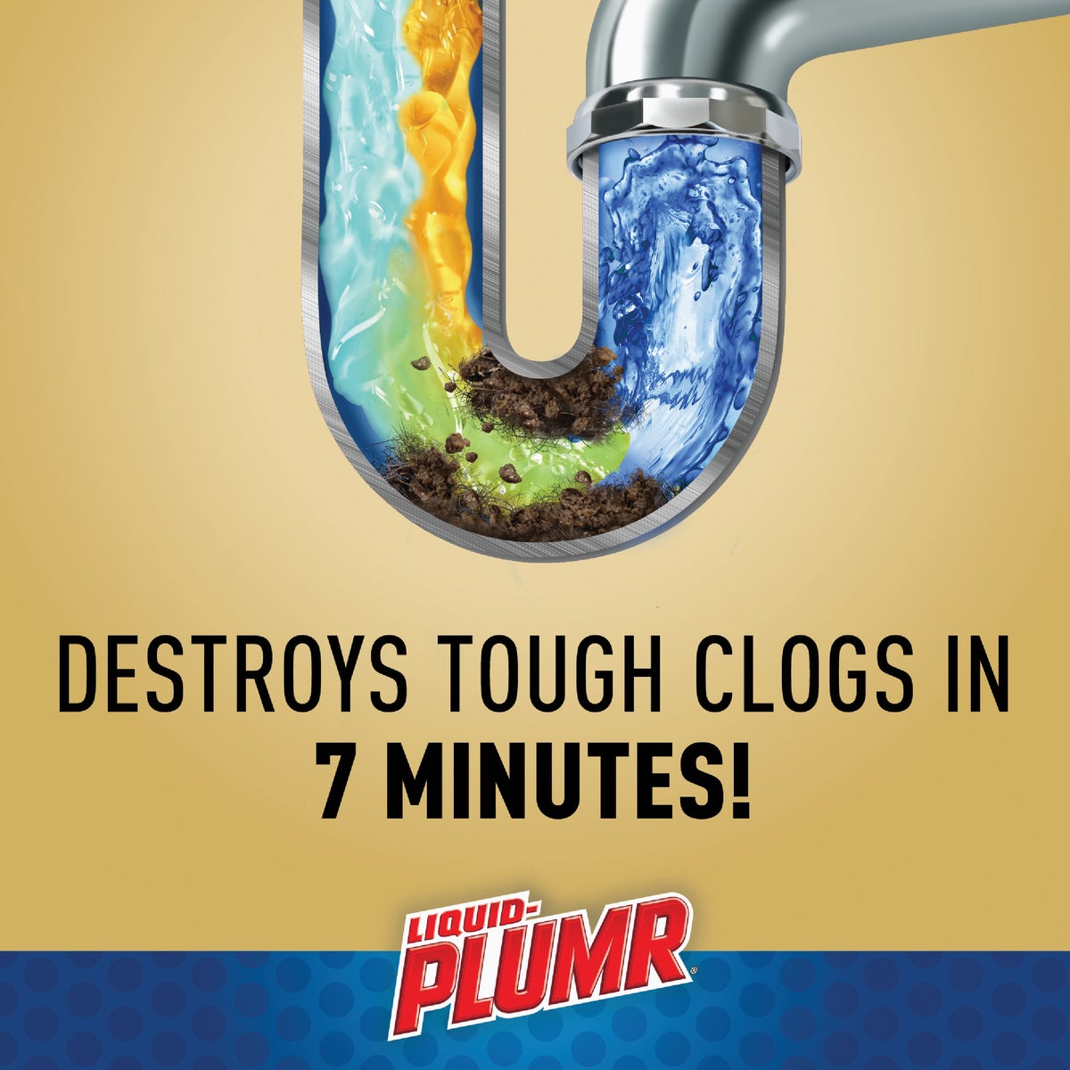 Liquid Plumr Urgent Clear 17 Oz. Pro-Strength Liquid Drain Cleaner Image 4