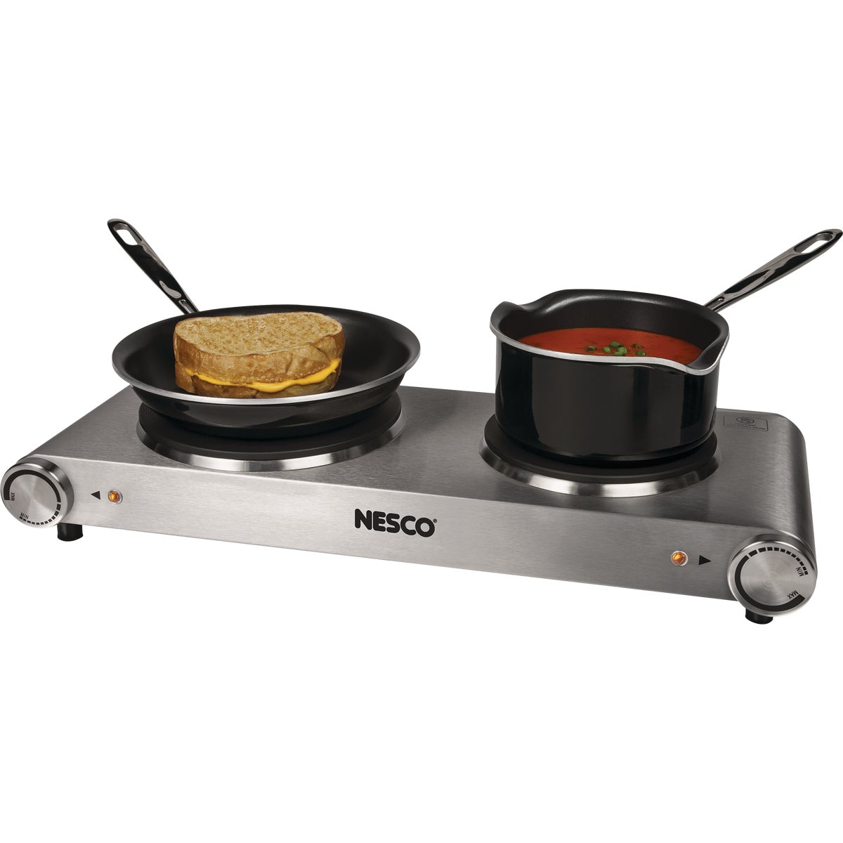 Nesco Double Hot Plate with Die Cast Burner Image 4