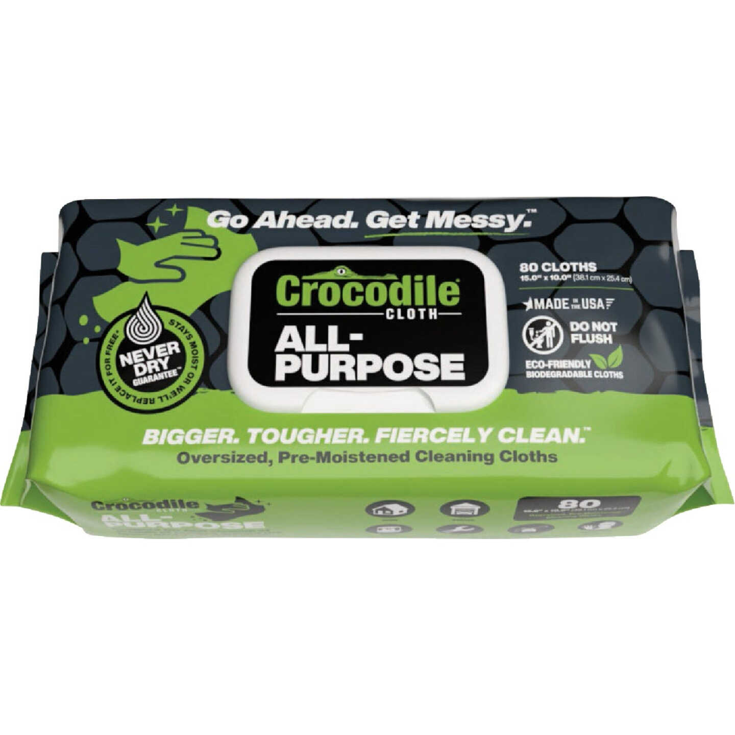 Crocodile Cloth All-Purpose Household Cleaning Wipe (80-Count) Image 1