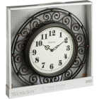 Westclox 12 In. Round Wrought Iron Design Wall Clock Image 3