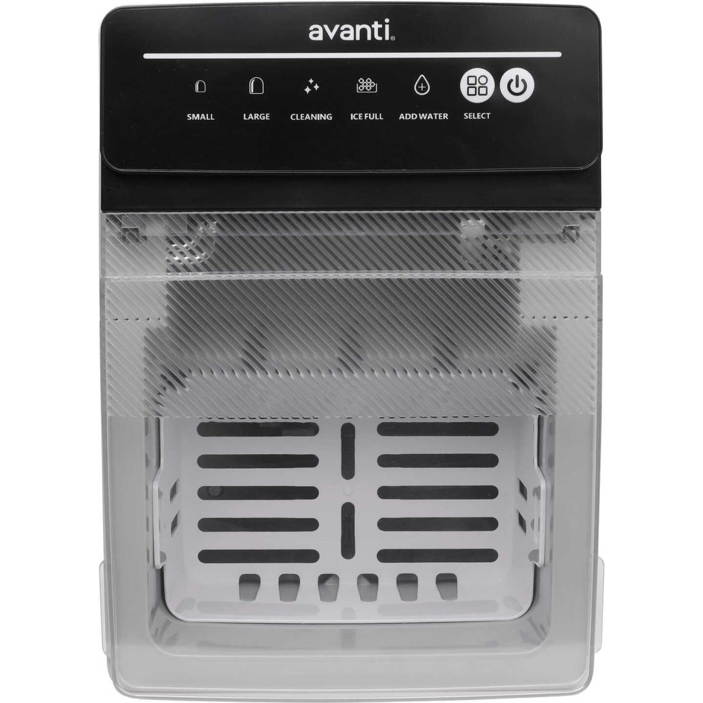 Avanti 33 Lb. Stainless Steel Portable Countertop Bullet Ice Maker Image 6