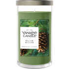 Yankee Candle 14-1/4 Oz. Balsam & Cedar Medium Pillar Candle Image 1