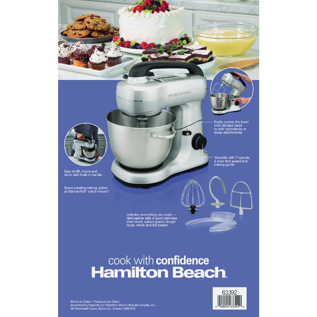 Hamilton Beach 7-Speed Stand Mixer Image 7