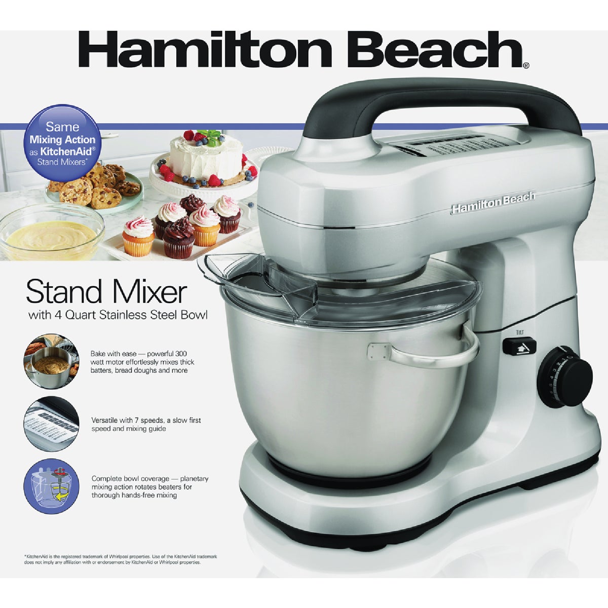 Hamilton Beach 7-Speed Stand Mixer Image 6