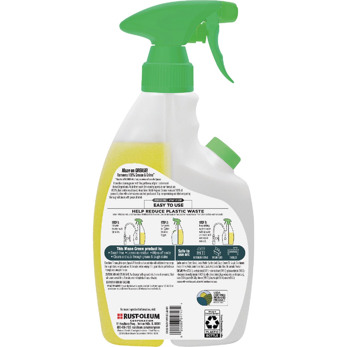 Mean Green 28 Oz. Citrus & Green Tea Refillable Multi-Purpose Cleaner Image 7