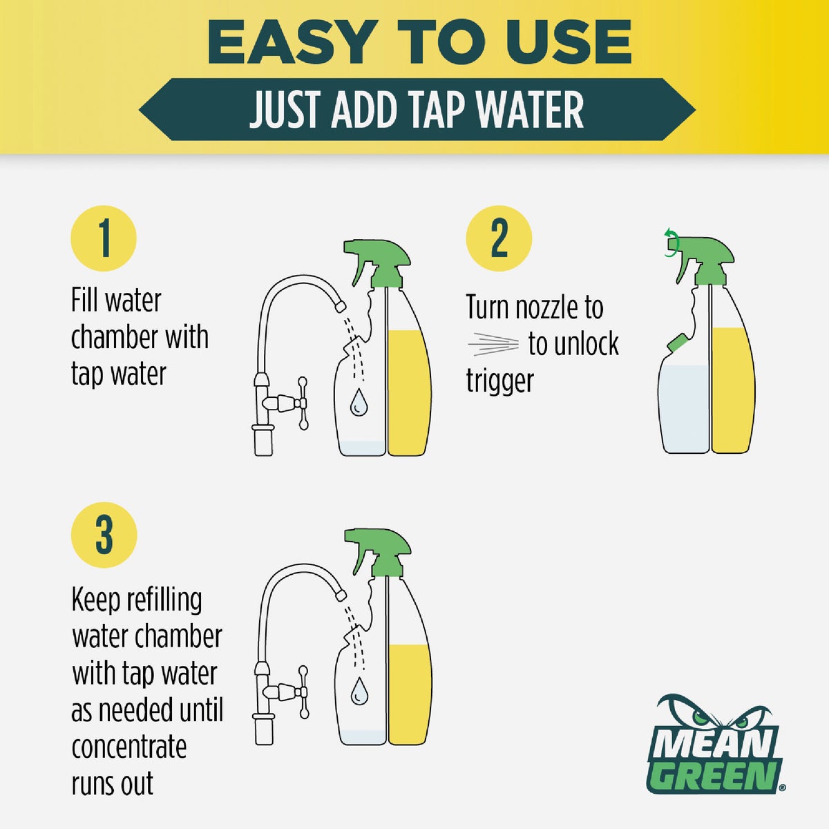 Mean Green 28 Oz. Citrus & Green Tea Refillable Multi-Purpose Cleaner Image 6