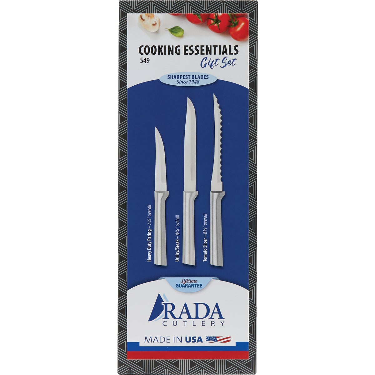 Rada Cutlery 3-Piece Cooking Essentials Knife Set Image 3