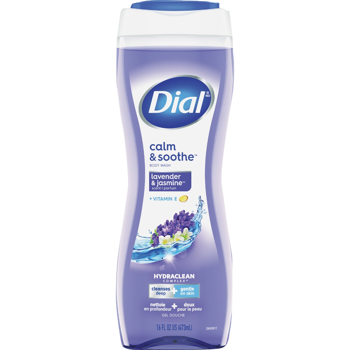 Dial 16 Oz. Calm & Soothe Lavender & Jasmine Scent Body Wash
