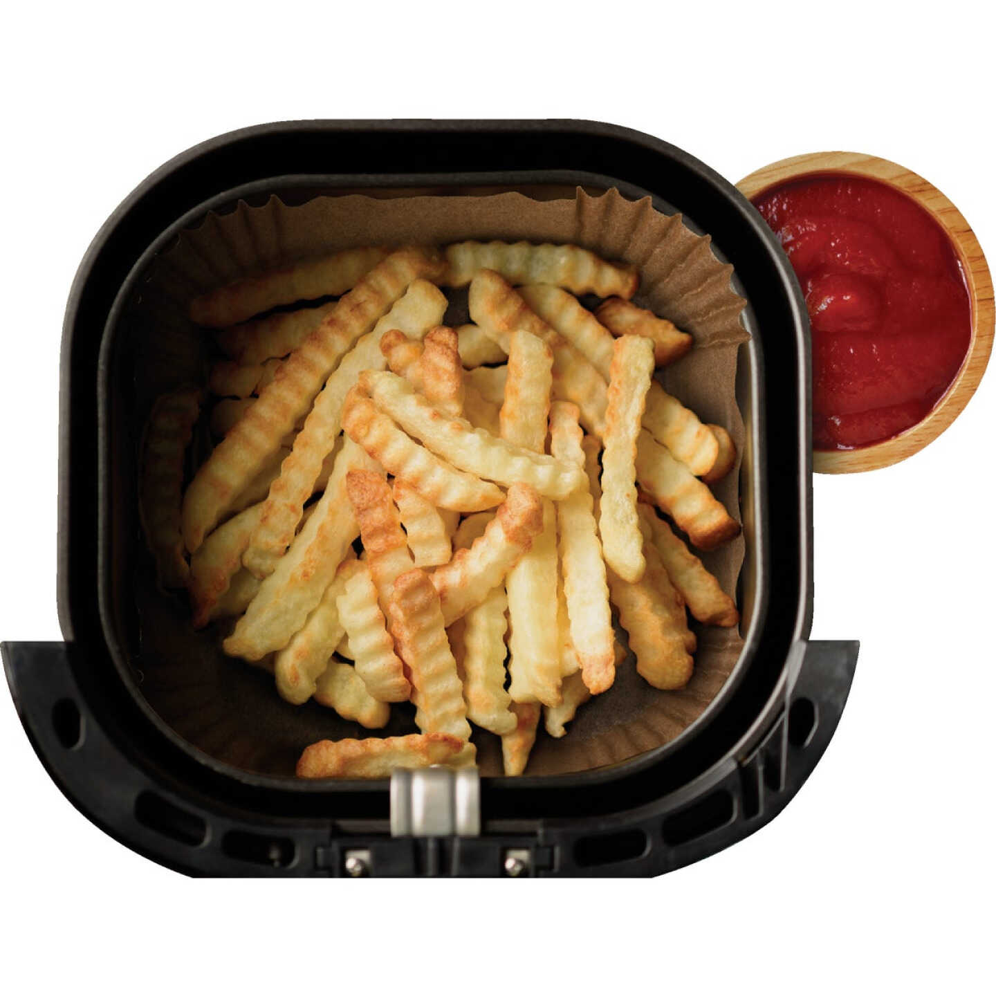 Core Home 7.9 In. Square Air Fryer Liners (75-Count) Image 2