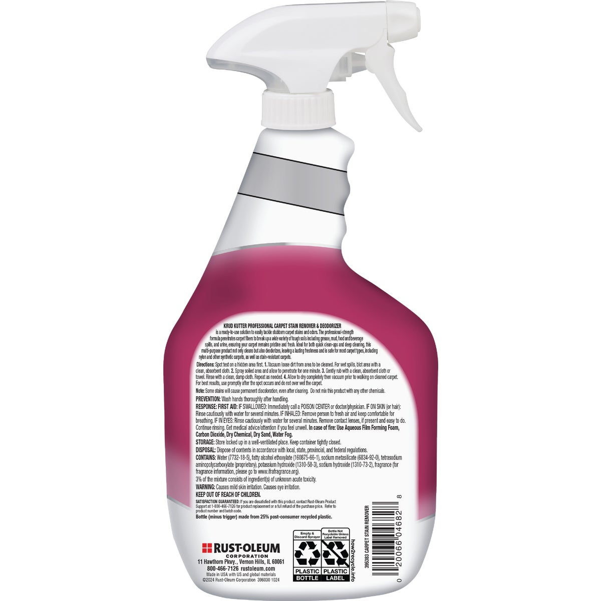 Krud Kutter Professional 32 Oz. Carpet Stain Remover and Deodorizer Image 2