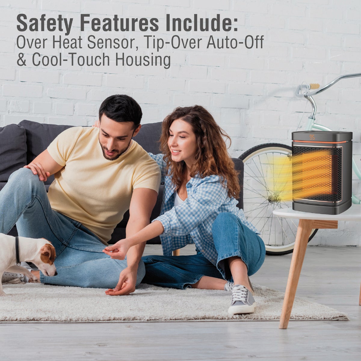 Handy Heater Copper Core Ceramic Space Heater Image 5