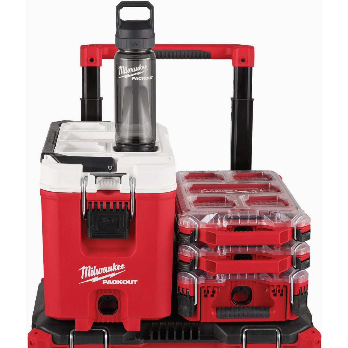 Milwaukee PACKOUT 25 Oz. Plastic Bottle with Chug Lid, Black Image 4