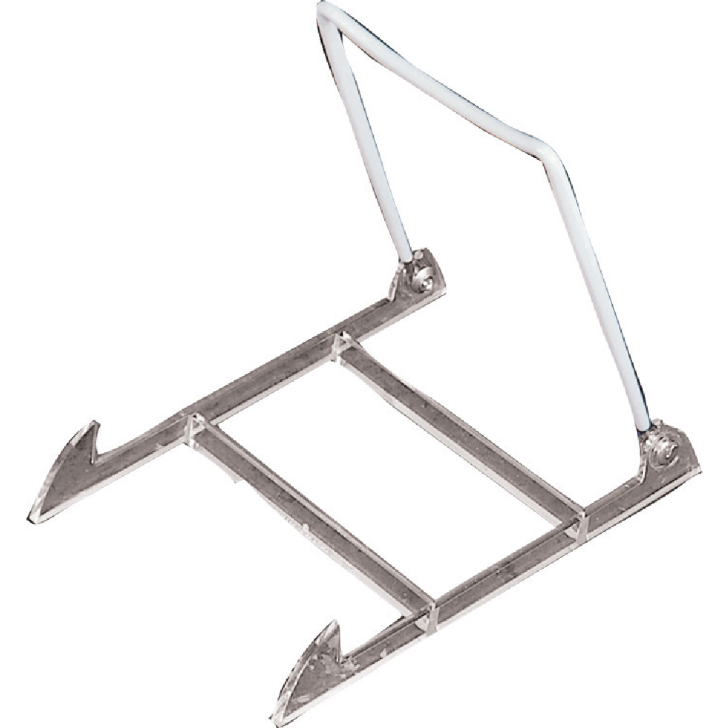 Tripar 3-3/4 In. W. x 5-1/2 In. D. x 4-1/2 In. H. Adjustable Easel Acrylic Display Stand Image 1