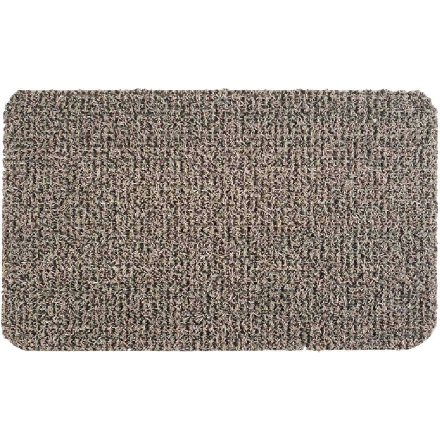 GrassWorx Clean Machine Classic Taupe 17.5 In. x 29.5 In. AstroTurf Door Mat Image 1