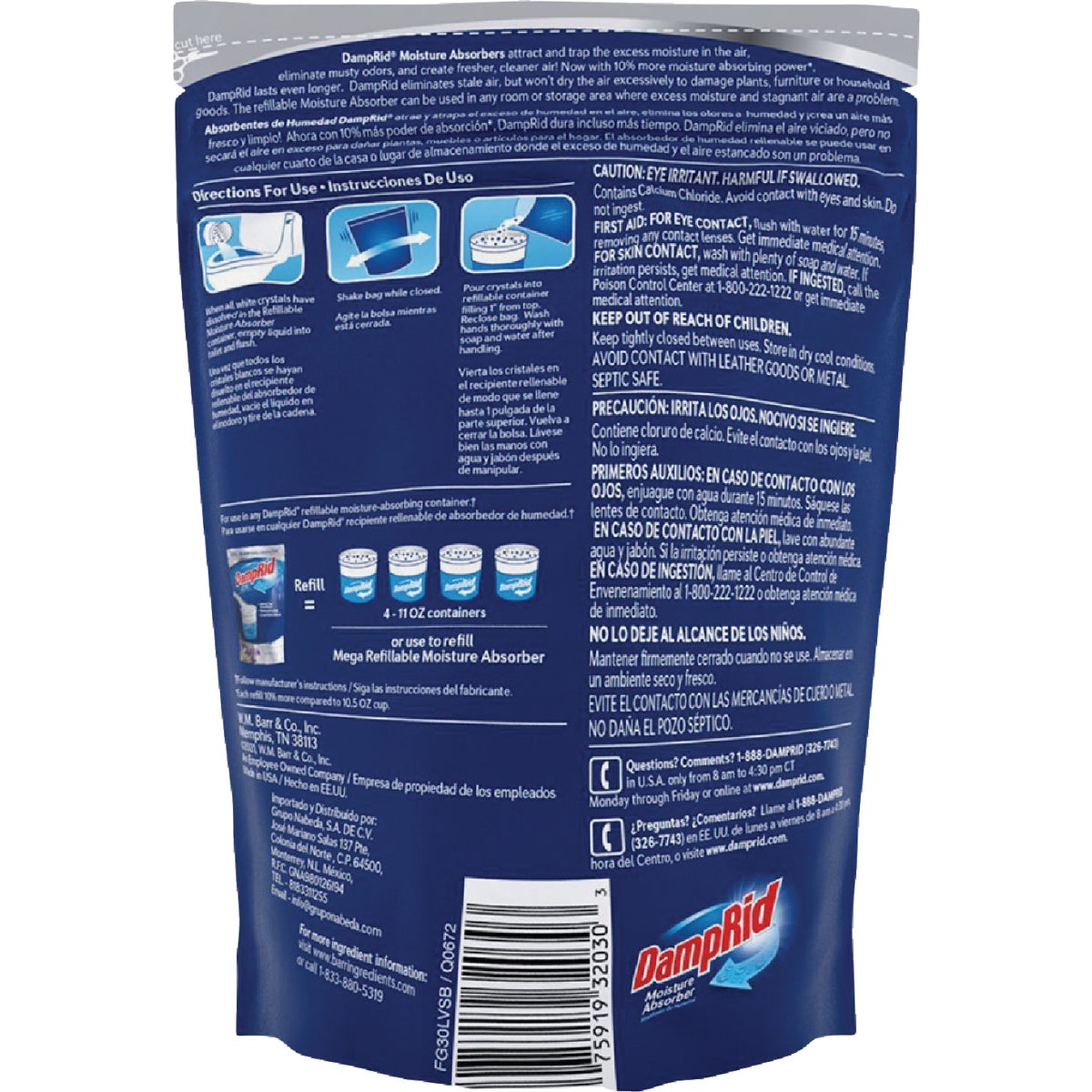 DampRid 44 Oz. Lavender Vanilla Moisture Absorber Refill Image 5