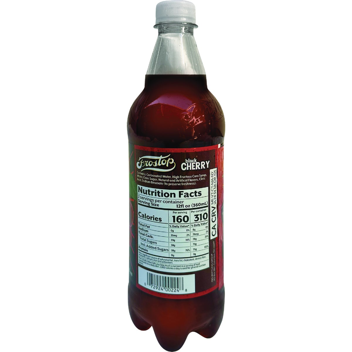 Frostop 24 Oz. Black Cherry Soda Image 2